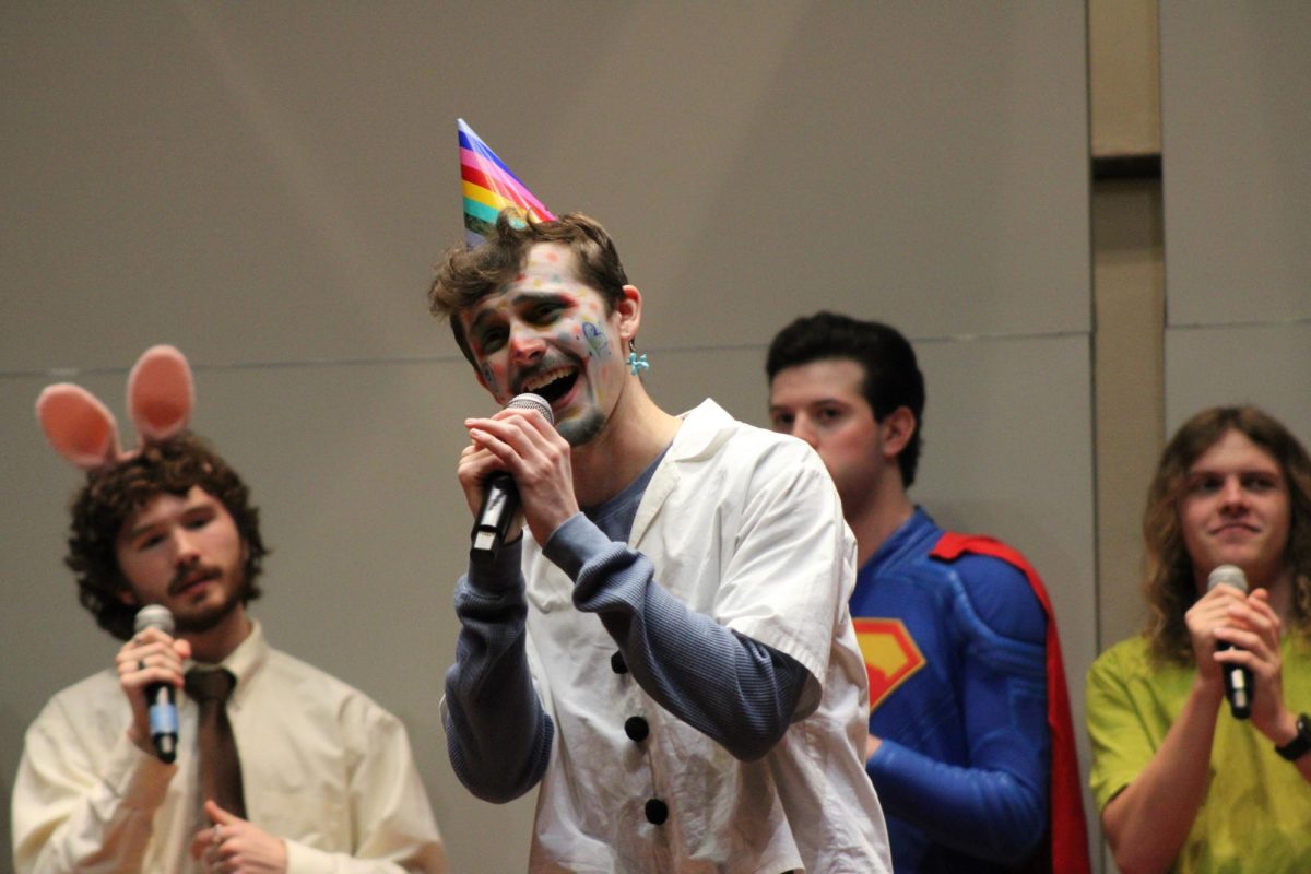 Vocal Jazz Practice in Light Recital Hall Oct. 31.
