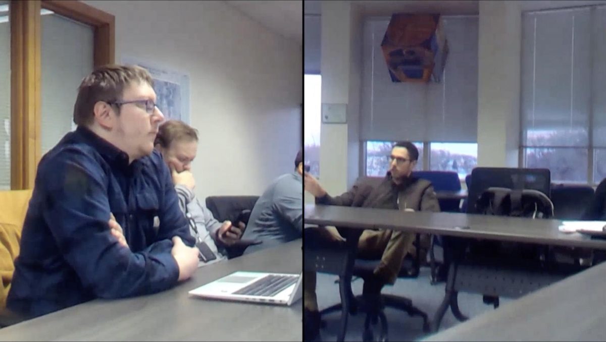 The Finance Committee discussing cybersecurity measures that should be implemented by the city. (From Finance Committee Meeting Recording)