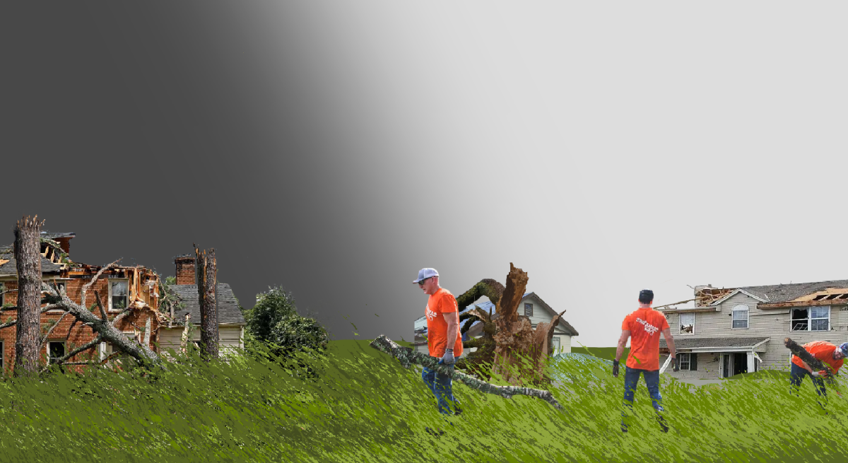 Teams from the Department of Public Works prepare for incoming storms.